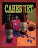 Cabernet Affiches par T. C. Chiu