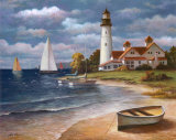 Phare II Poster par T. C. Chiu