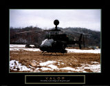 Valor: Helicopter Landing Plakater af Jerry Angelica