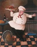 Turkey Chef II Posters par T. C. Chiu
