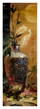 Oriental Vase with Bamboo Prints by Li Wang