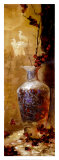 Oriental Vase with Berries Posters by Li Wang