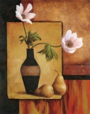 Poppies and Pears Art par T. C. Chiu