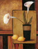 Cala Lilly and Lemons Affiches par T. C. Chiu