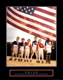 Pride: American Flag Poster