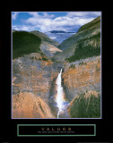 Vlaues - Takakkaw Falls Posters par Dermot Conlan