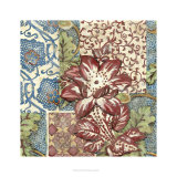 Raspberry Chintz I Limited Edition by Chariklia Zarris