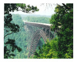 Bridge across Cumberland Gap in Kentucky Fotografisk trykk av Dot Beverage Bridge across Cumberland Gap in Kentucky Fotografisk trykk av Dot Beverage