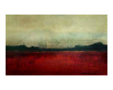 Quite Red Landscape Giclee Print by Cristi B.