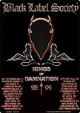 Black Label Society 2005 Tour Blechschild