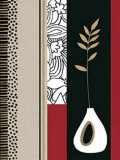 Red and Black IV Posters