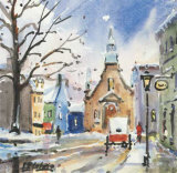 Eglise Bonsecour Affiches par Jean-rock Labrie