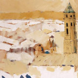 Peaceful Village I Posters av Jesus Barranco Peaceful Village I Posters av Jesus Barranco