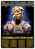 Iron Maiden Powerslave Tour Plakietka emaliowana