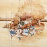 Seaside I Print by Franz Heigl