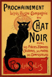 Tournee der schwarzen Katze, ca. 1896 Poster