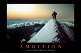 Ambition (Mountain Climber) Afiche Ambition (Mountain Climber) Afiche