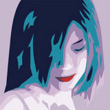 The Girl from Okinawa in Violet Posters by Javier Palacios