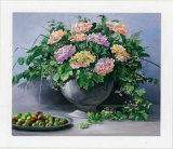 Flowers and Apples I Art par Karin Valk