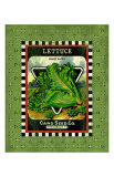 Lettuce Seed Pack Giclee Print