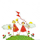 Happy Girls II Prints by Marta Arnau