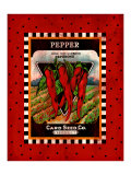 Pepper Seed Pack Giclee Print