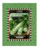 Leek Seed Pack Giclee Print