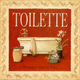Toilette Art by Charlene Winter Olson