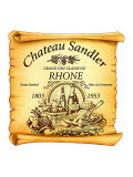 Rhone Wine Label Giclee Print