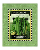 Pole Beans Seed Pack Giclee Print