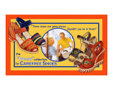 Carefree Shoes Lámina giclée por Kate Ward Thacker
