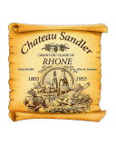 Rhone Wine Label Giclee Print