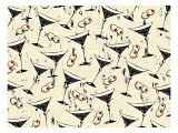 Martini's and Olives Giclee Print by Kate Ward Thacker