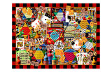 Cards Dice and Game Boards Giclee Print by Kate Ward Thacker Cards Dice and Game Boards Giclee Print by Kate Ward Thacker