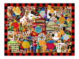 Cards Dice and Game Boards Giclee Print by Kate Ward Thacker Cards Dice and Game Boards Giclee Print by Kate Ward Thacker