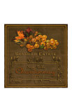 Chardonnay Wine Label Giclee Print
