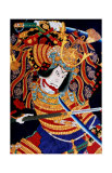Fighting Samurai Giclee Print