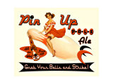 Pin Up Pale Ale Giclee Print