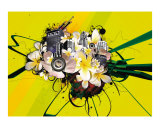 Sounds reproduction procédé giclée par maria rodriguez