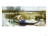 The Enchanted Boat Giclee Print by Walter Crane