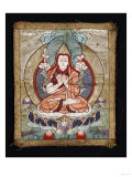 A Small Tibetan Applique Thang.ka Depicting Tsong.Kha.Pa, 18th Century Giclee Print