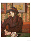 Girl with a Teacup reproduction procédé giclée par Harold Gilman
