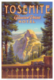 Yosemite, Glacier Point Hotel Affiche par Kerne Erickson