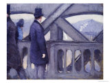 Le Pont De L'Europe Lámina giclée por Gustave Caillebotte Le Pont De L'Europe Lámina giclée por Gustave Caillebotte