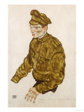 Russian Prisioner of War Giclee-vedos tekijänä Egon Schiele Russian Prisioner of War Giclee-vedos tekijänä Egon Schiele
