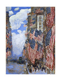 The Fourth of July, 1916 Giclée-Druck von Frederick Childe Hassam