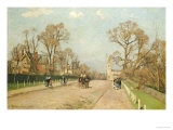 The Road to Sydenham Reproduction procédé giclée par Camille Pissarro