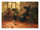 The Concert Giclee Print by Georg Jakobides