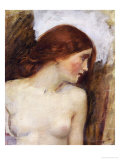 Study for the Head of Echo Giclee Print by John William Waterhouse