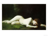 Biblis Changing into a Fountain Giclee Print by Abel Pujol